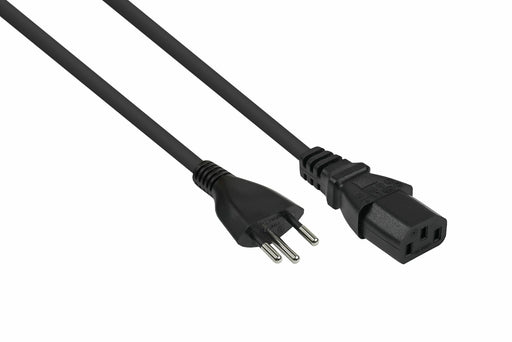 EAN 4066857000484 - Kabelmeister SK6030-S018 cable de transmisión Negro 1,8 m Enchufe tipo J IEC C13 imagen 1