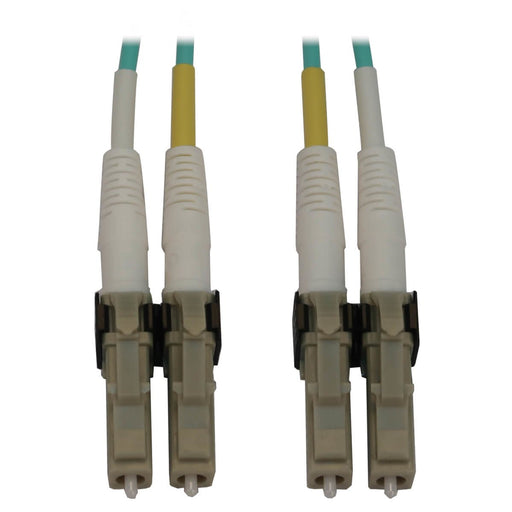 EAN 0037332271754 - Tripp Lite N820X-10M Cable de fibra óptica e InfiniBand OFNR Color aguamarina, Beige imagen 1