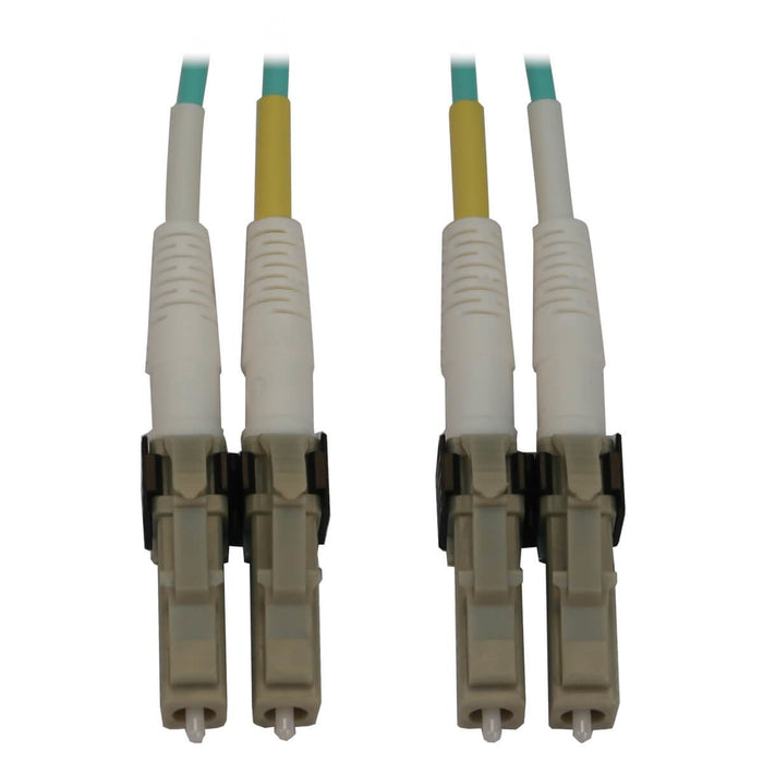 EAN 0037332271754 - Tripp Lite N820X-10M Cable de fibra óptica e InfiniBand OFNR Color aguamarina, Beige imagen 1