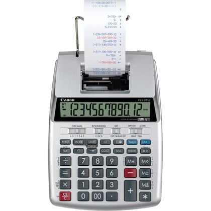 EAN 4549292105995 - Canon P23-DTSC calculadora Escritorio Calculadora de impresión Plata imagen 1