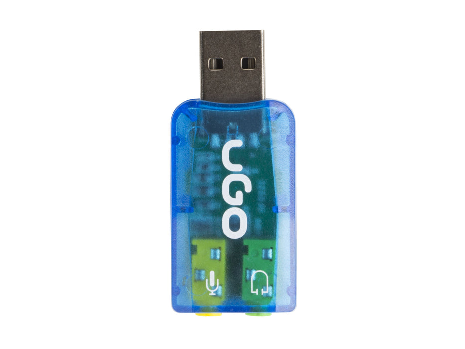 EAN 5901969410419 - uGo UKD-1085 tarjeta de audio 5.1 canales USB imagen 4