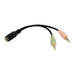 EAN 4052792028805 - LogiLink CA0020 cable de audio 0,15 m 3,5mm 2 x 3.5mm Negro imagen 1
