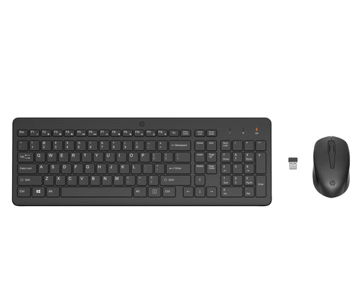 EAN 0197029649003 - HP 300 Wireless Mouse and Keyboard Combination teclado Ratón incluido Universal RF inalámbrico Negro imagen 1