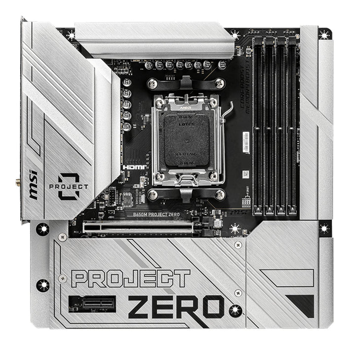 EAN 4711377126649 - MSI B650M PROJECT ZERO placa base AMD B650 Zócalo AM5 micro ATX imagen 2