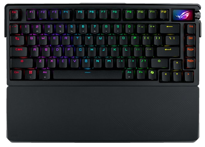 EAN 4711387599808 - ASUS ROG Azoth Extreme teclado Juego USB + RF Wireless + Bluetooth QWERTY Inglés Negro imagen 1