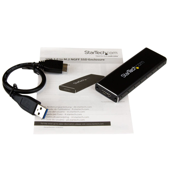 EAN 0065030859684 - StarTech.com SM2NGFFMBU33 caja para disco duro externo Caja externa para unidad de estado sólido (SSD) imagen 6