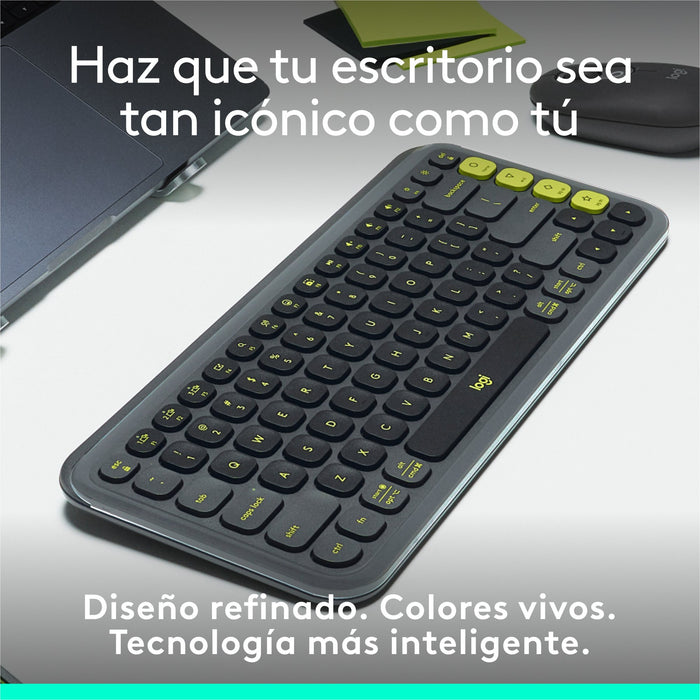 EAN 5099206127562 - Logitech 920-013068 teclado Universal Bluetooth QWERTY Español Grafito imagen 2