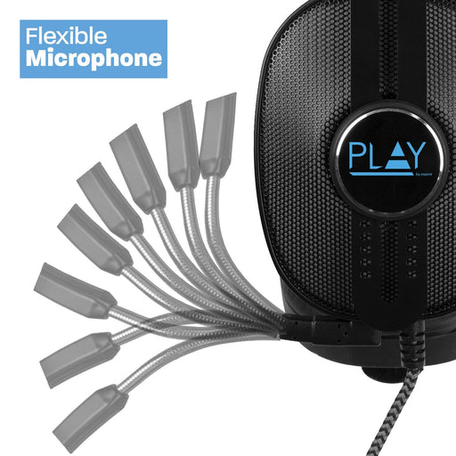 EAN 8054392615061 - Ewent Play PL3321 Auriculares Alámbrico Diadema Juego Negro imagen 2