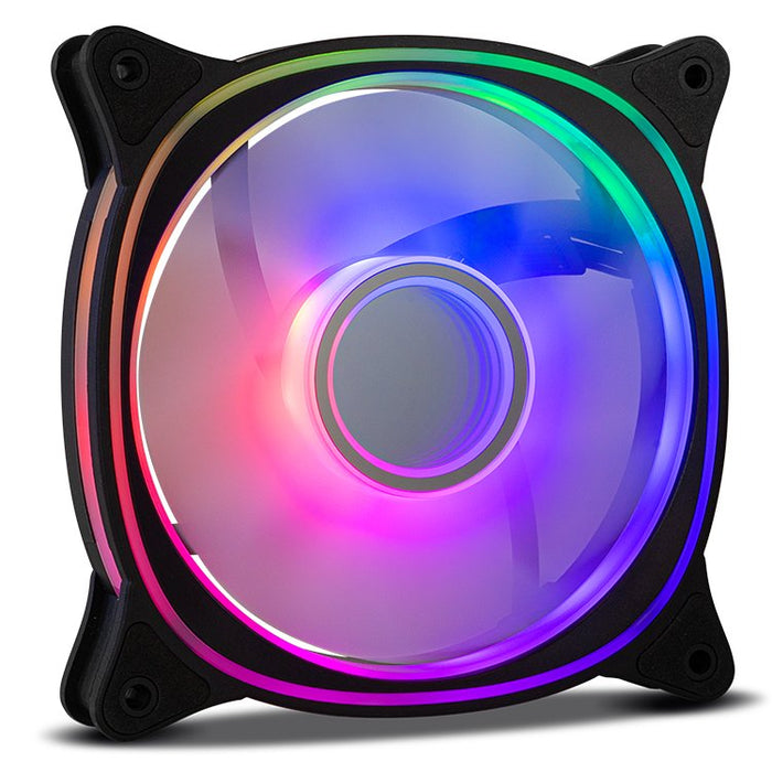 EAN 8436587975516 - NOX NXHUMMERVFAN sistema de refrigeración para ordenador Carcasa del ordenador Ventilador 12 cm Negro imagen 3