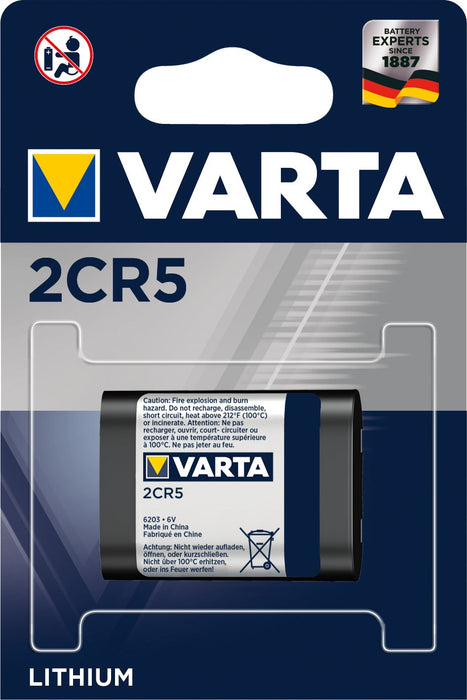 EAN 4008496537204 - Varta 2CR5 Batería de un solo uso 6V Litio imagen 1