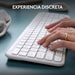 EAN 5099206120327 - Logitech 920-012596 teclado Ratón incluido Oficina RF Wireless + Bluetooth QWERTY Español Blanco imagen 11