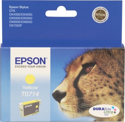 EAN 8715946338576 - Epson T0714 cartucho de tinta Original Amarillo imagen 4