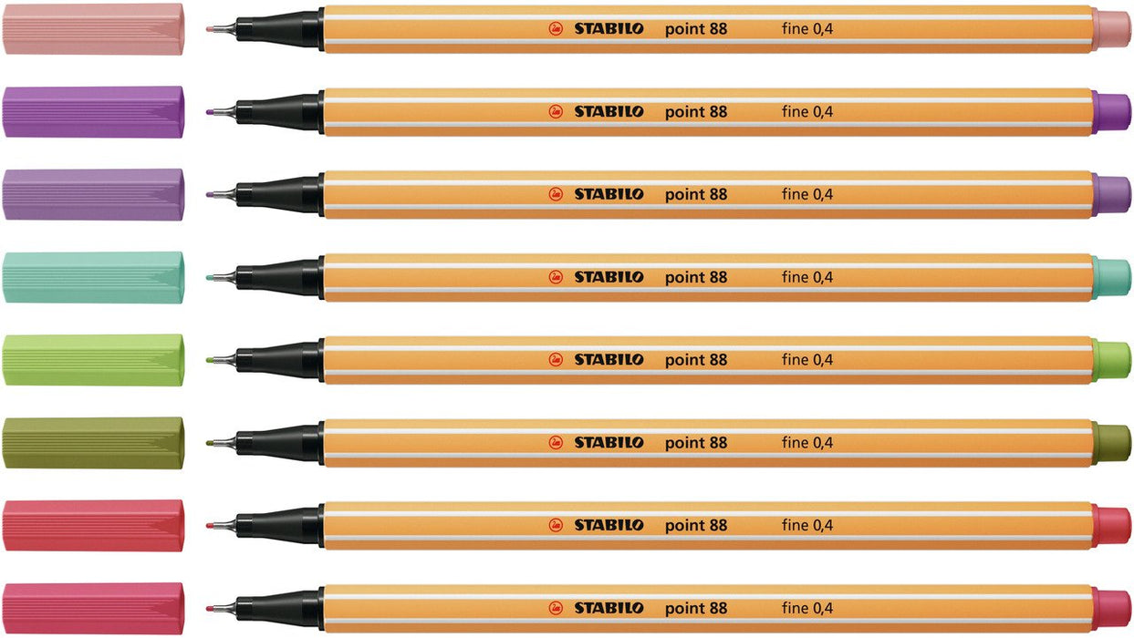 EAN 4006381574785 - STABILO point 88 rotulador de punta fina Multicolor 8 pieza(s) imagen 3