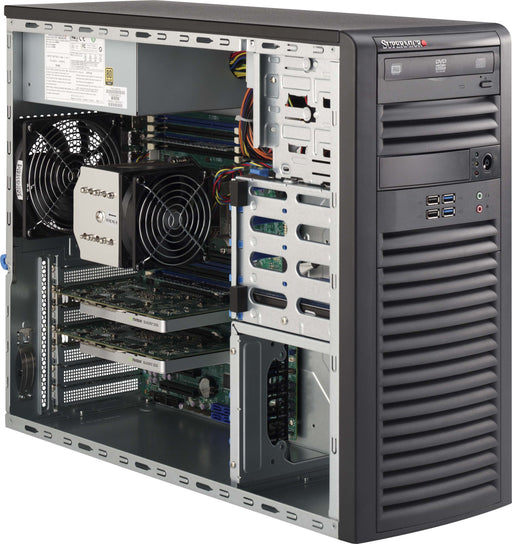 EAN 0672042108152 - Supermicro SC732D4-903B Midi Tower Negro 900 W imagen 1