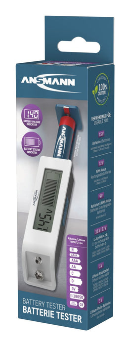 EAN 4013674204731 - Ansmann 1900-0110 medidor de energía y batería Blanco imagen 6