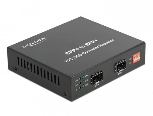 EAN 4043619864720 - DeLOCK 86472 convertidor de medio 10000 Mbit/s Negro imagen 1