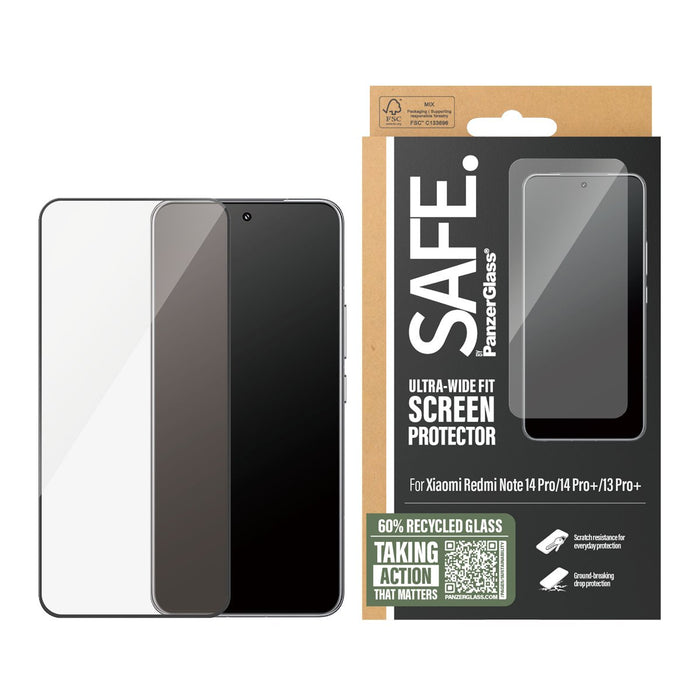EAN 5715685021831 - PanzerGlass SAFE. by ® Screen Protector Xiaomi Redmi Note 14 Pro | 14 Pro+ | 13 Pro+ | Ultra-Wide Fit Pro imagen 2