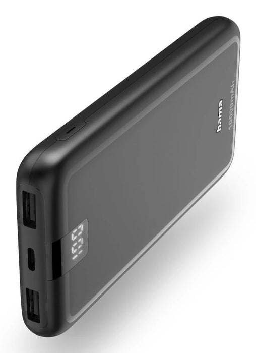 EAN 4047443514714 - Hama 00201709 batería externa Polímero de litio 10000 mAh Antracita imagen 1