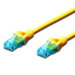 EAN 4016032317531 - Digitus 0.25m Cat5e U-UTP cable de red Amarillo 0,25 m U/UTP (UTP) imagen 1