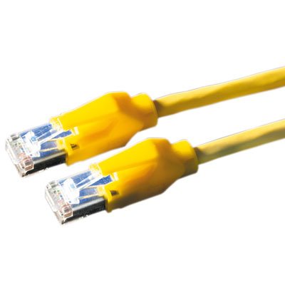 EAN 7611990751389 - Draka Comteq S/FTP Patch cable Cat6, Yellow, 1m cable de red Amarillo imagen 1
