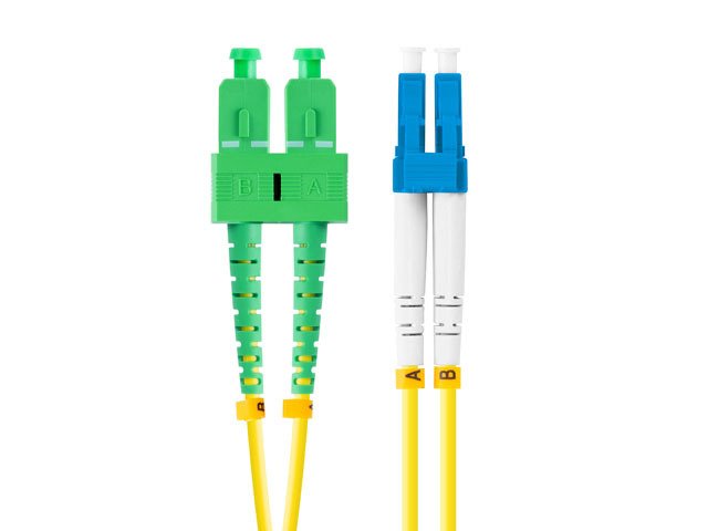 EAN 5901969439977 - Lanberg FO-LUSA-SD11-0020-YE Cable de fibra óptica e InfiniBand 2 m SC LC LC/SC Amarillo imagen 5