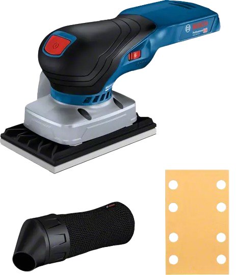 EAN 4059952606224 - Bosch GSS 18V-13 PROFESSIONAL Lijadora rotorbital 1000 RPM 2000 OPM Negro, Azul, Rojo imagen 1