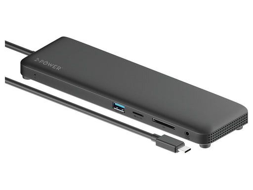 EAN 5055190142042 - 2-Power DOC0118A base para portátil y replicador de puertos Negro imagen 1