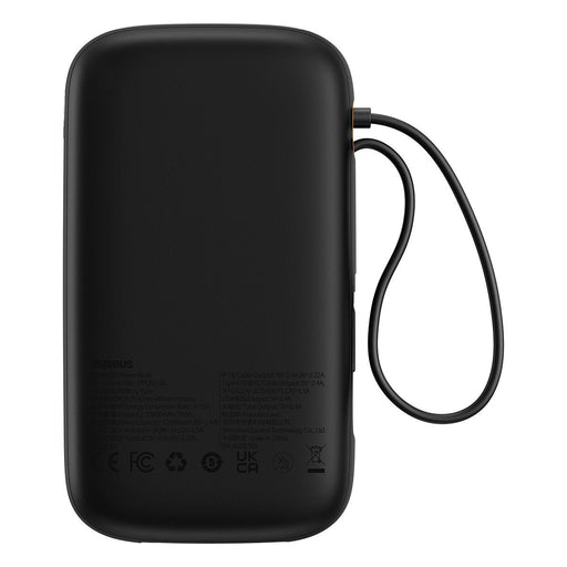 EAN 6932172636296 - Baseus QPOW 2 DUAL KABLOLU 10.000 MAH 22.5W POWERBANK-SIYAH batería externa Litio 10000 mAh Negro imagen 2