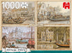 EAN 8710126188552 - Premium Collection Anton Pieck - Canal Boats 1000 pcs Puzzle rompecabezas 1000 pieza(s) Paisaje imagen 5