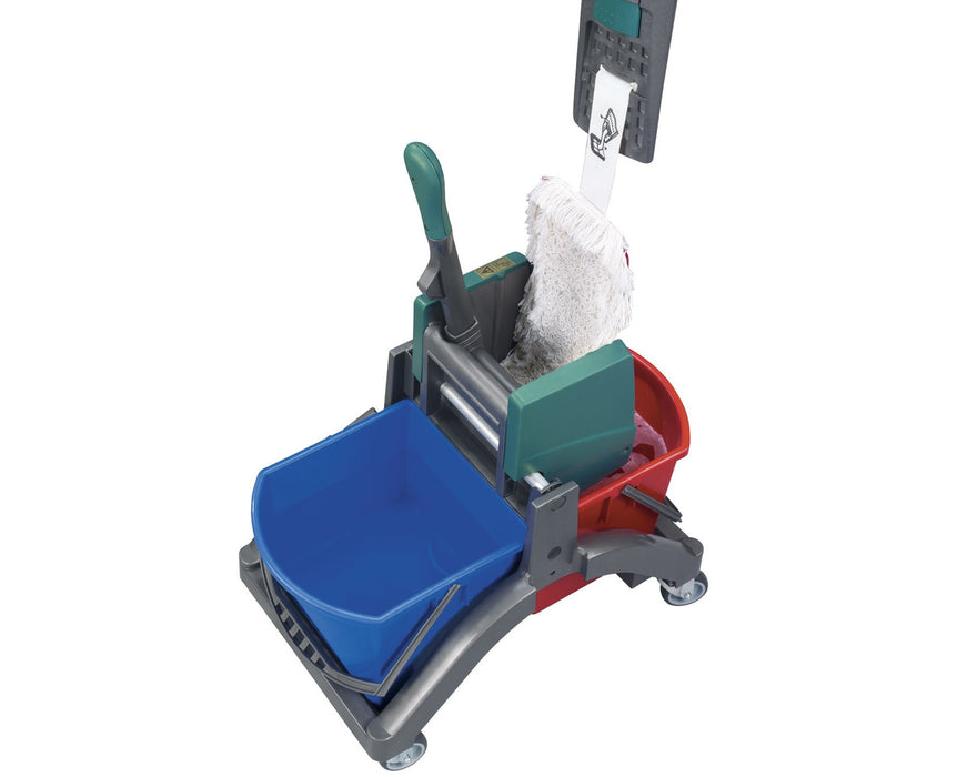 EAN 4006501591036 - Leifheit 59103 mopa, fregona y cubo Tanque individual Azul, Verde, Rojo imagen 2