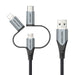 EAN 6922794752856 - Vention CQJHF cable de teléfono móvil USB A Lightning + micro-USB B + USB C imagen 6