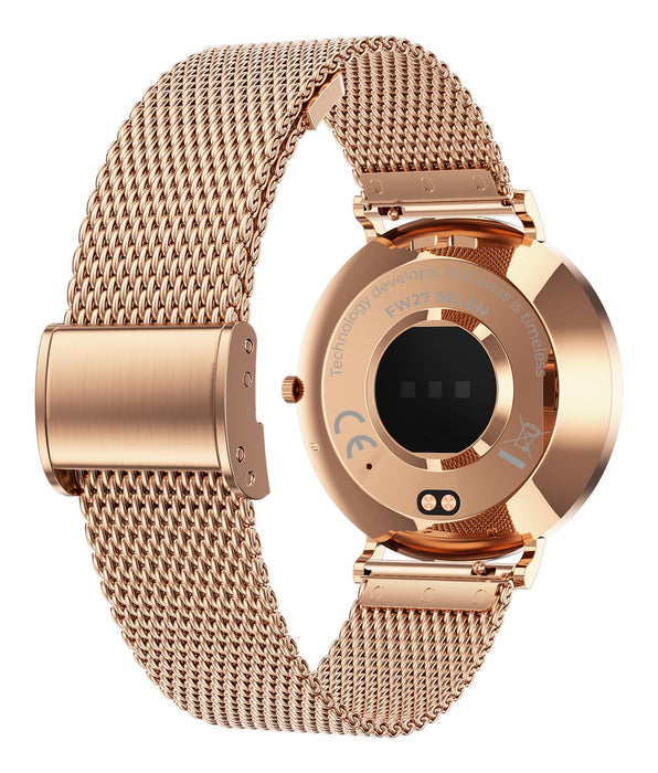 EAN 5908235978277 - MaxCom FW27 Selenium 3,35 cm (1.32") AMOLED 36 mm Digital 466 x 466 Pixeles Pantalla táctil Oro imagen 3