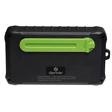 EAN 5706751067389 - Denver PSO-10012 batería externa Polímero de litio 10000 mAh Negro, Verde claro imagen 4