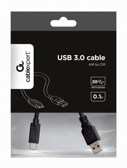 EAN 8716309099301 - Cablexpert CCP-USB3-AMCM-0.1M cable USB USB 3.2 Gen 1 (3.1 Gen 1) 0,1 m USB A USB C Negro imagen 4