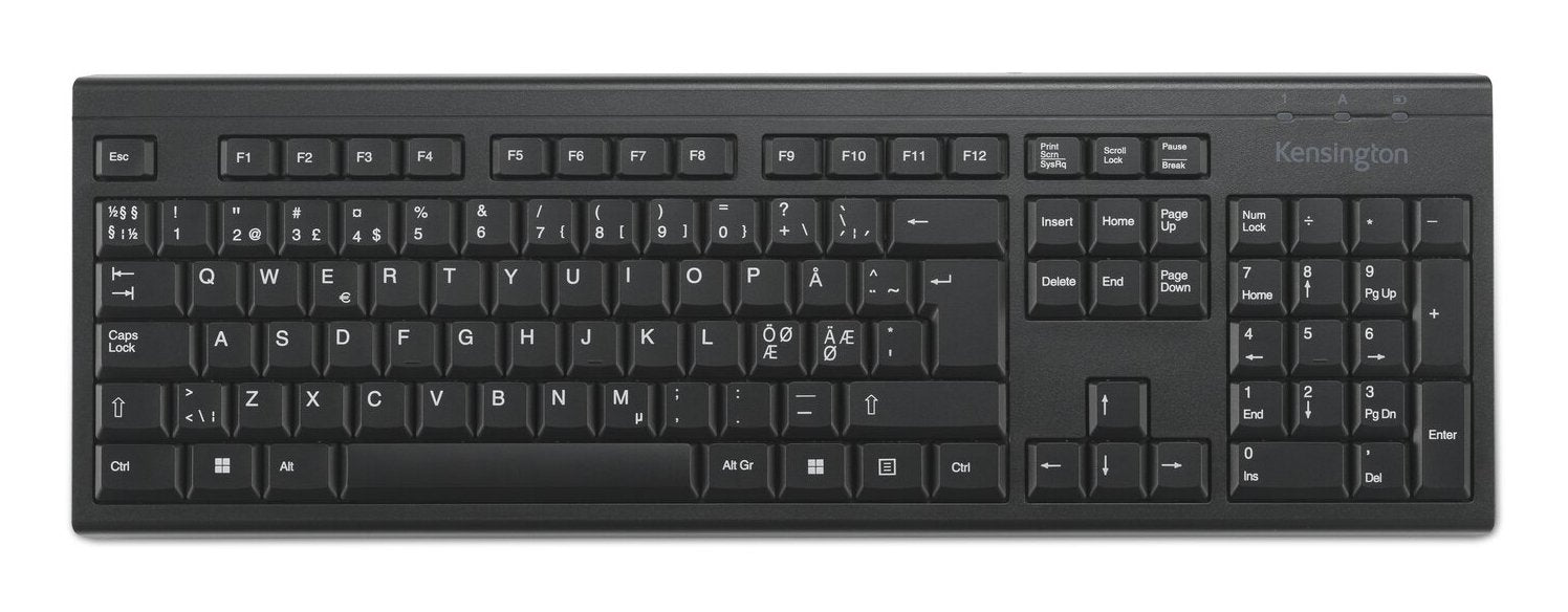 EAN 5028252644112 - Kensington KB150 EQ teclado Oficina RF inalámbrico QWERTY Nórdico Negro imagen 2