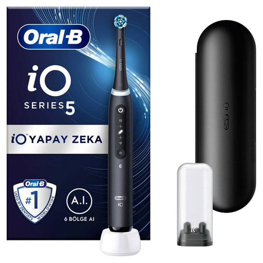 EAN 4210201415558 - Oral-B iO 5 Adulto Cepillo dental vibratorio Negro imagen 1