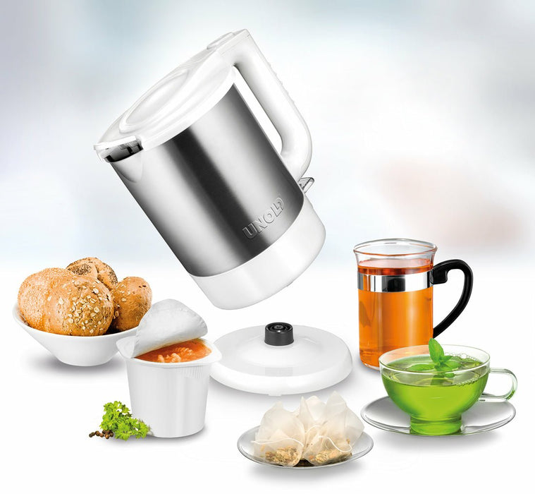 EAN 4011689160103 - Unold 18010 tetera eléctrica 1,5 L 2200 W Blanco imagen 8