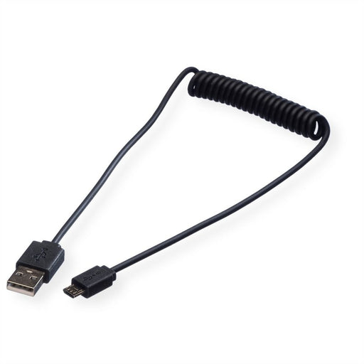 EAN 7611990116256 - ROLINE 11.02.8317 cable USB USB 2.0 1 m USB A Micro-USB B Negro imagen 1