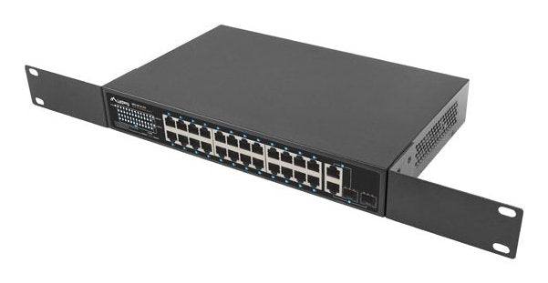 EAN 5901969440300 - Lanberg RSFE-24P-2C-250 switch No administrado Gigabit Ethernet (10/100/1000) Energía sobre Ethernet (PoE imagen 4