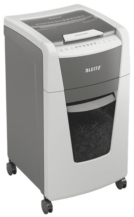 EAN 4002432124121 - Leitz 80150000 triturador de papel Corte cruzado 22 cm Gris, Blanco imagen 3