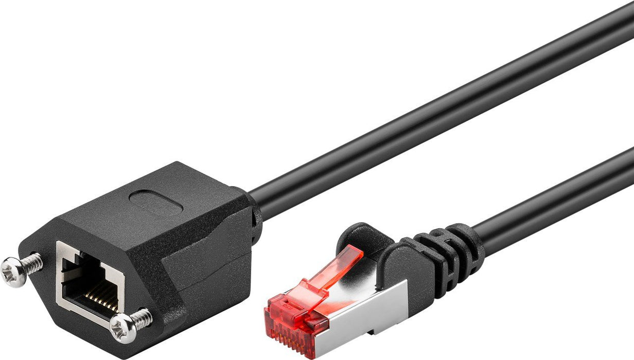 EAN 4040849775543 - Goobay 77554 cable de red Negro 0,5 m Cat6 F/UTP (FTP) imagen 1