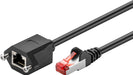 EAN 4040849775543 - Goobay 77554 cable de red Negro 0,5 m Cat6 F/UTP (FTP) imagen 1