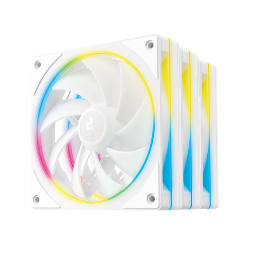 EAN 6933412785323 - DeepCool FL12 SE WH 3-in-1 Carcasa del ordenador Ventilador 12 cm Blanco 3 pieza(s) imagen 1