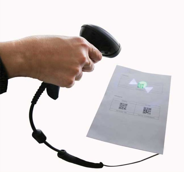 EAN 5704174633099 - Datalogic QuickScan QD2500 Lector de códigos de barras portátil 1D/2D Negro imagen 5