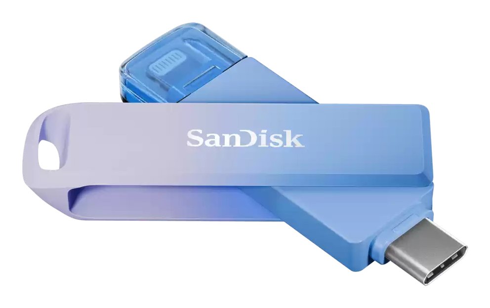 EAN 0619659213893 - SanDisk Creator Phone Drive unidad flash USB 256 GB USB Type-C / Lightning 3.2 Gen 1 (3.1 Gen 1) Azul, Li imagen 3