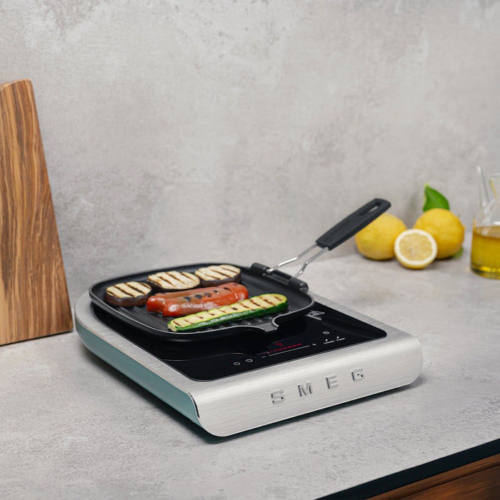 EAN 8017709339746 - Smeg PIC01EGMEU hobs Negro, Verde, Acero inoxidable Encimera Con placa de inducción 1 zona(s) imagen 7