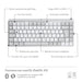 EAN 5099206103306 - Logitech 920-010799 teclado Oficina Bluetooth QWERTY Internacional de EE.UU. Gris, Blanco imagen 11