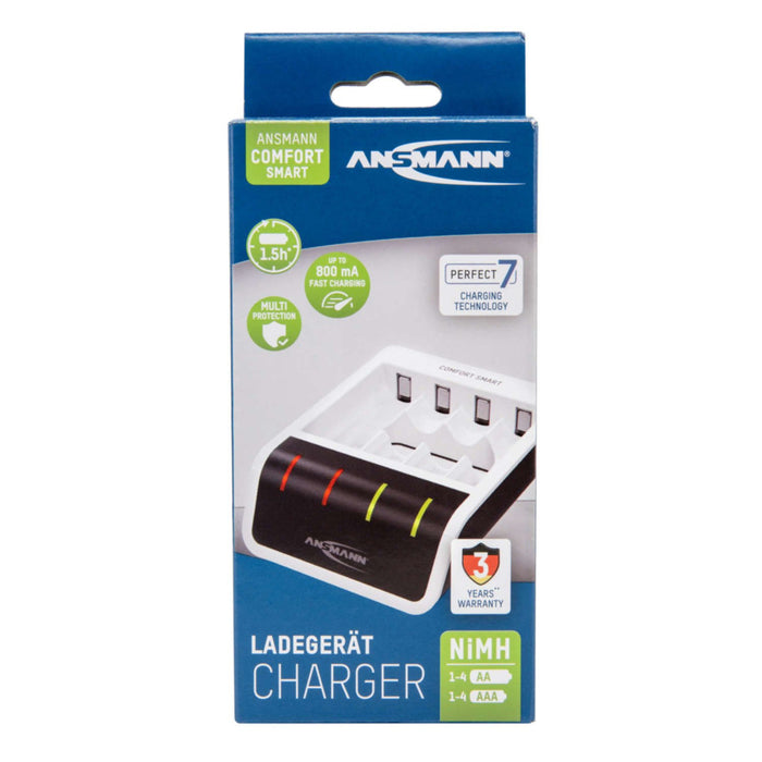 EAN 4013674161102 - Ansmann Comfort Smart cargador de batería Pilas de uso doméstico USB imagen 7