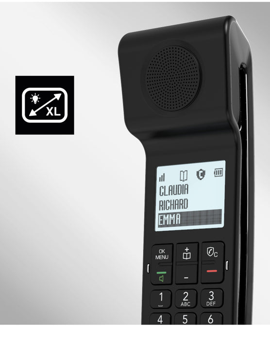 EAN 3700601428155 - Alcatel ePure#3 Iconic Teléfono DECT Identificador de llamadas Negro imagen 3