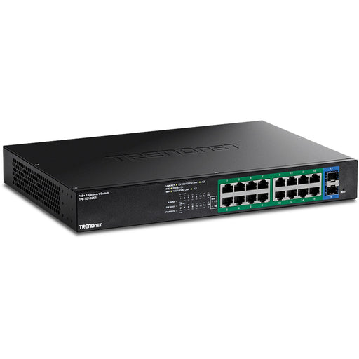 EAN 0710931162561 - Trendnet TPE-TG182ES switch Gestionado Gigabit Ethernet (10/100/1000) Energía sobre Ethernet (PoE) Negro imagen 1